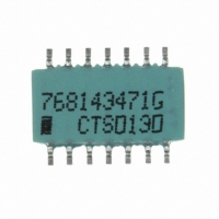 768143471G RES-NET ISO 470 OHM 14-PIN SMD