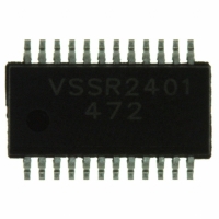 VSSR2401472JUF RES NET 4.7K OHM 24P 23RES QSOP