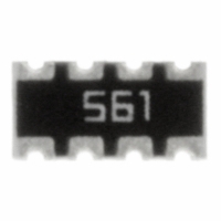 TC164-JR-07560RL RES ARRAY 560 OHM 8TRM 4 RES SMD