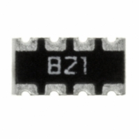 TC164-JR-07820RL RES ARRAY 820 OHM 8TRM 4 RES SMD