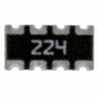 TC164-JR-07220KL RES ARRAY 220K OHM 8TRM 4RES SMD