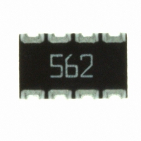 744C083562JPTR RES ARRAY 5.6KOHM 8TERM 4RES SMD