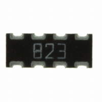 743C083823JPTR RES ARRAY 82K OHM 8TERM 4RES SMD