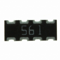 743C083561JPTR RES ARRAY 560 OHM 8TERM 4RES SMD