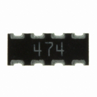 743C083474JPTR RES ARRAY 470KOHM 8TERM 4RES SMD
