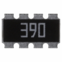 YC324-JK-0739RL RES ARRAY 39 OHM 8TRM 4 RES SMD