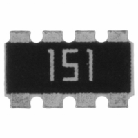 YC324-JK-07120RL RES ARRAY 120 OHM 8TRM 4 RES SMD