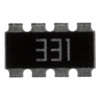 YC324-JK-07330RL RES ARRAY 330 OHM 8TRM 4 RES SMD