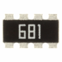 YC324-JK-07680RL RES ARRAY 680 OHM 8TRM 4 RES SMD