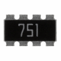 YC324-JK-07750RL RES ARRAY 750 OHM 8TRM 4 RES SMD