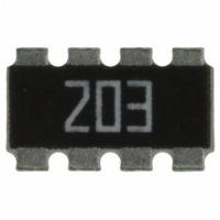 YC324-JK-0720KL RES ARRAY 20K OHM 8TRM 4 RES SMD