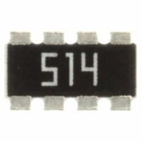 YC324-JK-07510KL RES ARRAY 510K OHM 8TRM 4RES SMD