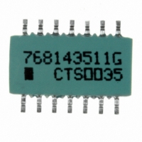 768143511G RES-NET ISO 510 OHM 14-PIN SMD