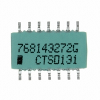 768143272G RES-NET ISO 2.7K OHM 14-PIN SMD