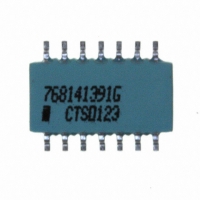 768141391G RES-NET BUSSED 390 OHM 14-PIN