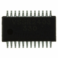 VSSR2403330JUF RES NET 33 OHM 24P 12RES QSOP