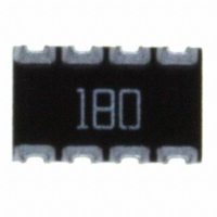 744C083180JTR RES ARRAY 18 OHM 8TERM 4RES SMD