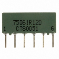 750-61-R120 RES-NET 120 OHM 6PIN 5RES