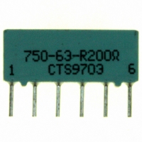 750-63-R200 RES-NET 200 OHM 6PIN 3RES