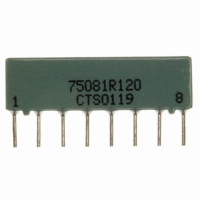 750-81-R120 RES-NET 120 OHM 8PIN 7RES