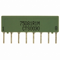 750-81-R1M RES-NET 1MEG OHM 8PIN 7RES