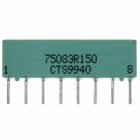 750-83-R150 RES-NET 150 OHM 8PIN 4RES