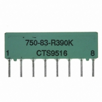 750-83-R390K RES-NET 390K OHM 8PIN 4RES
