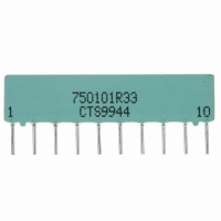 750-101-R33 RES-NET 33 OHM 10PIN 9RES