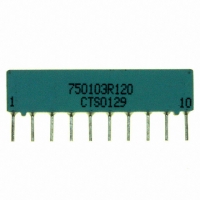 750-103-R120 RES-NET 120 OHM 10PIN 5RES