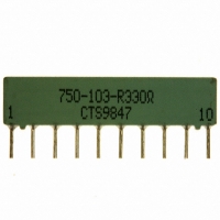 750-103-R330 RES-NET 330 OHM 10PIN 5RES