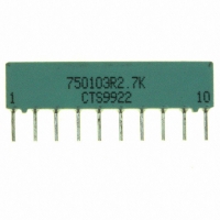 750-103-R4.7K RES-NET 4.7K OHM 10PIN 5RES