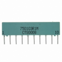 750-103-R1M RES-NET 1MEG OHM 10PIN 5RES