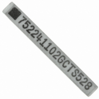 752241102G RES-NET 1K OHM BUSSED SMD