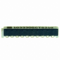 752103330G RES-NET 33 OHM ISOLATED SIP SMD