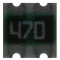 742C043470JTR RES ARRAY 47 OHM 4TERM 2RES SMD