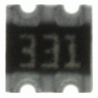 742C043331JTR RES ARRAY 330 OHM 4TERM 2RES SMD