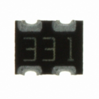 743C043331JTR RES ARRAY 330 OHM 4TERM 2RES SMD