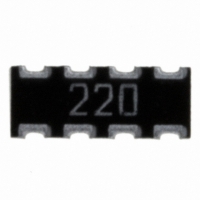 743C083220JTR RES ARRAY 22 OHM 8TERM 4RES SMD