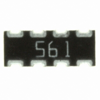 743C083561JTR RES ARRAY 560 OHM 8TERM 4RES SMD
