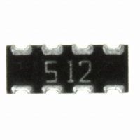 743C083512JTR RES ARRAY 5.1KOHM 8TERM 4RES SMD