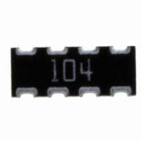 743C083104JTR RES ARRAY 100KOHM 8TERM 4RES SMD