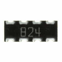 743C083824JTR RES ARRAY 820KOHM 8TERM 4RES SMD