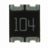 744C043104JTR RES ARRAY 100KOHM 4TERM 2RES SMD