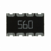 744C083560JTR RES ARRAY 56 OHM 8TERM 4RES SMD