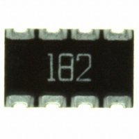 744C083182JTR RES ARRAY 1.8KOHM 8TERM 4RES SMD