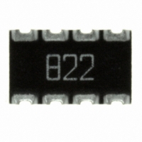 744C083822JTR RES ARRAY 8.2KOHM 8TERM 4RES SMD