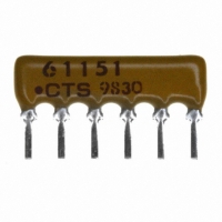 773061151 RES-NET 150 OHM 6PIN 5RES BUSSED