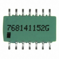 768141152G RES-NET BUSSED 1.5K OHM 14-PIN