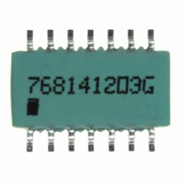 768141203G RES-NET BUSSED 20K OHM 14-PIN