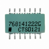 768141222G RES-NET BUSSED 2.2K OHM 14-PIN